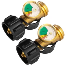 Propane Tank Gauge Level Indicator Leak Detector for 5lb-40lb Propane Tanks (...