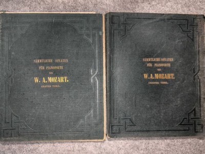 Antique Mozart Complete Piano Sonatas (2 Vol.) - Hallberger