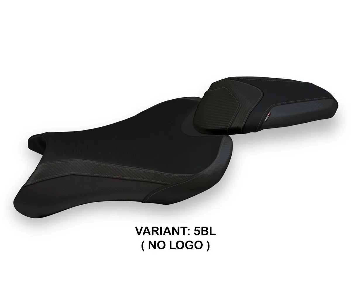 Seat saddle cover Sarzana 1 Black () TPZ TRIUMPH STREET TRIPLE 2017 2022 17g