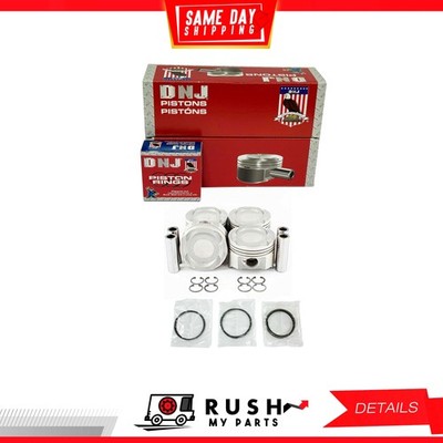92-01 Piston and Ring Kit For Chevrolet 1.6L L4 SOHC 16v DNJ PRK530