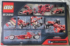 AUTHENTIC LEGO (8386) Racers: Ferrari F1 Racer 1:10, NIB Retired htf collector 