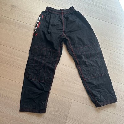 Vector Gear Up Black Martial Arts Training Pants Youth K4