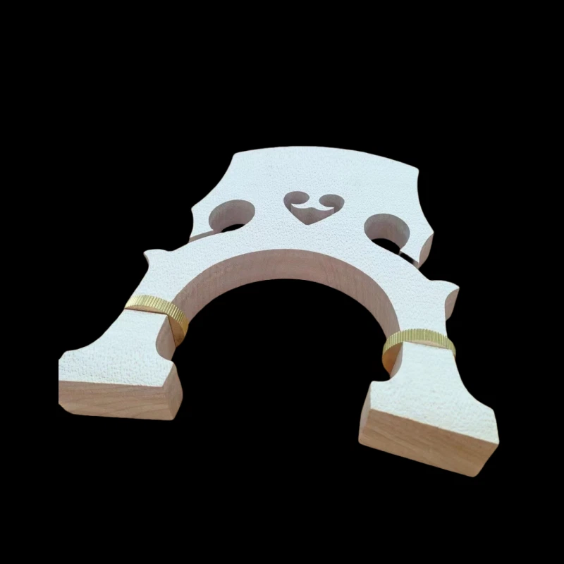 Bass part 1pcs High quality 3/4 regulated double bass bridge cupreous parts - Image 3 of 3