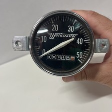 Nos Westcoaster Vintage Speedometer Gauge. Delivery Truck Car Nos Westcoaster Vintage Speedometer Gauge. Delivery Truck Car