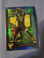 2020-21 Panini Flux - Rookies Udoka Azubuike #240 Light Blue Prizm (RC)