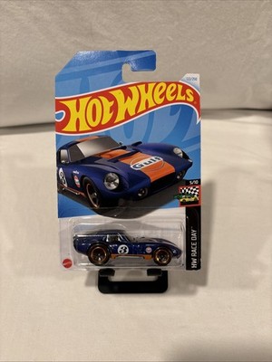 Hot Wheels HW Race Day 5/10 Shelby Cobra Daytona Coupe 122/250 Blue