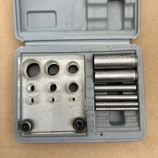 6 Pc Hand Disc Hole Sheet Metal Steel Cutter Punch & Die Punching Tool Puncher