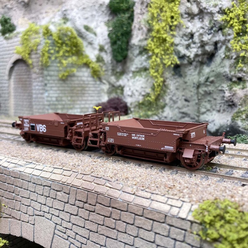 Wagon ballast R37 43107 résout vos besoins de réalisme Sncf Époque III