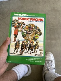 VTG 1979 Mattel Horse Racing Intellivision Video Game No. 1123 Vc6 Tested Works