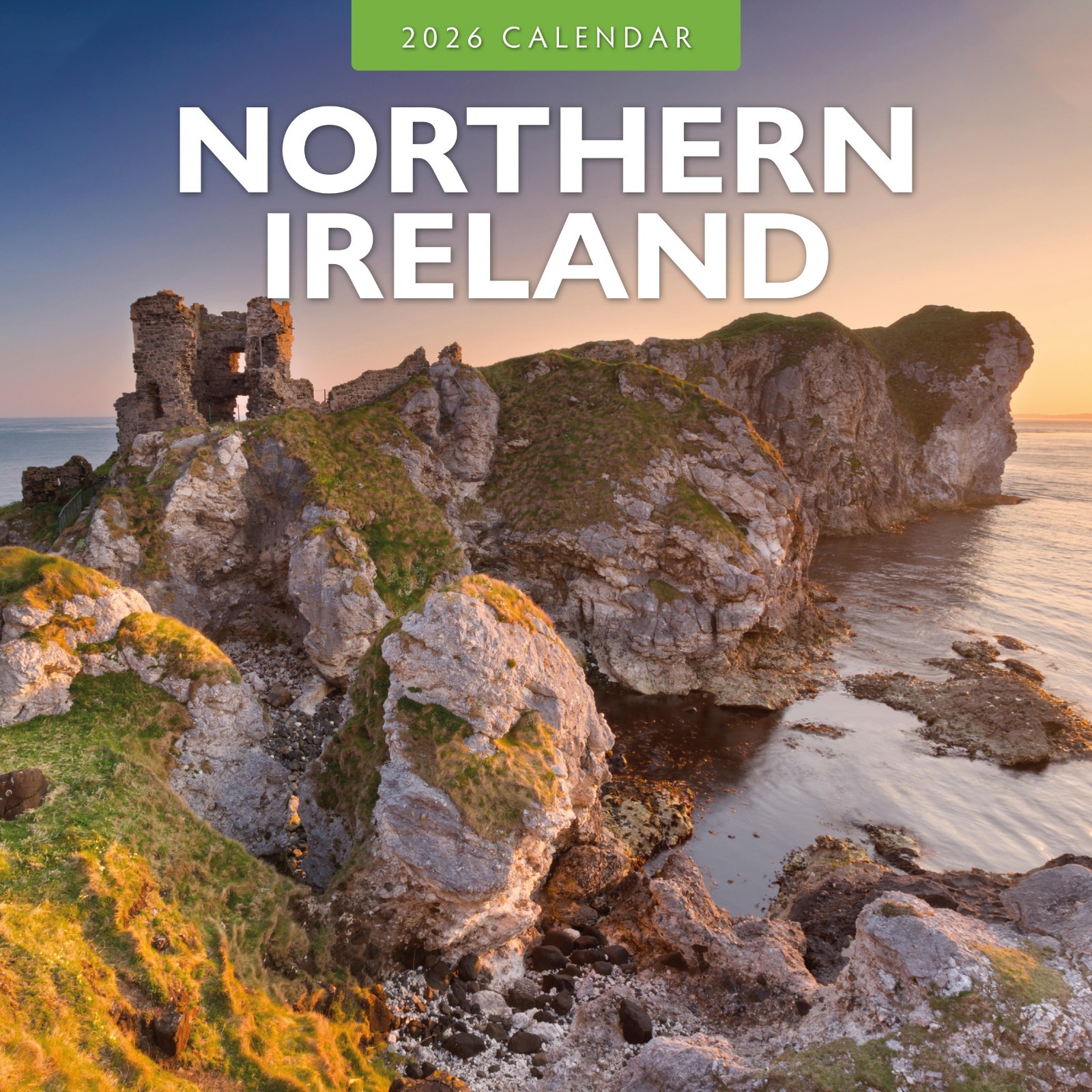 Northern Ireland 2026 Square Wall Calendar