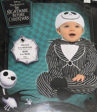 NEW The Nightmare Before Christmas Infant Baby Halloween Costume Jack 6-12