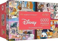 Uft Puzzle 6000 - The Great Book Of Disney Spiel Kartonage 81037 Deutsch 2025