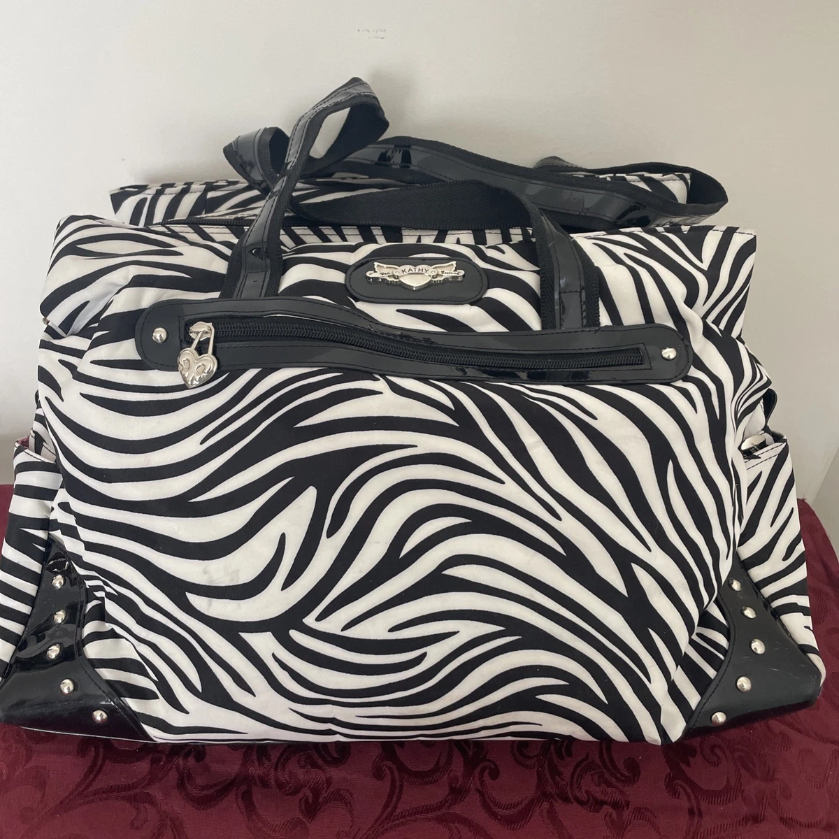 Kathy Van Zeeland Large PVC Exterior Bags & Handbags for Women for