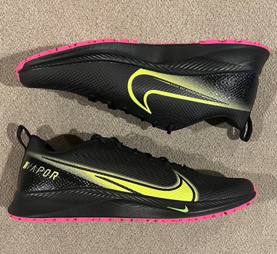 Nike Oregon Ducks Vapor Edge Turf PE Pink Football Shoes Mens Size 12  CV1672-067