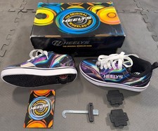 Original Heelys Wheeled Skate Shoes Pro 20 Galaxy Youth Kids 13C HE101138H