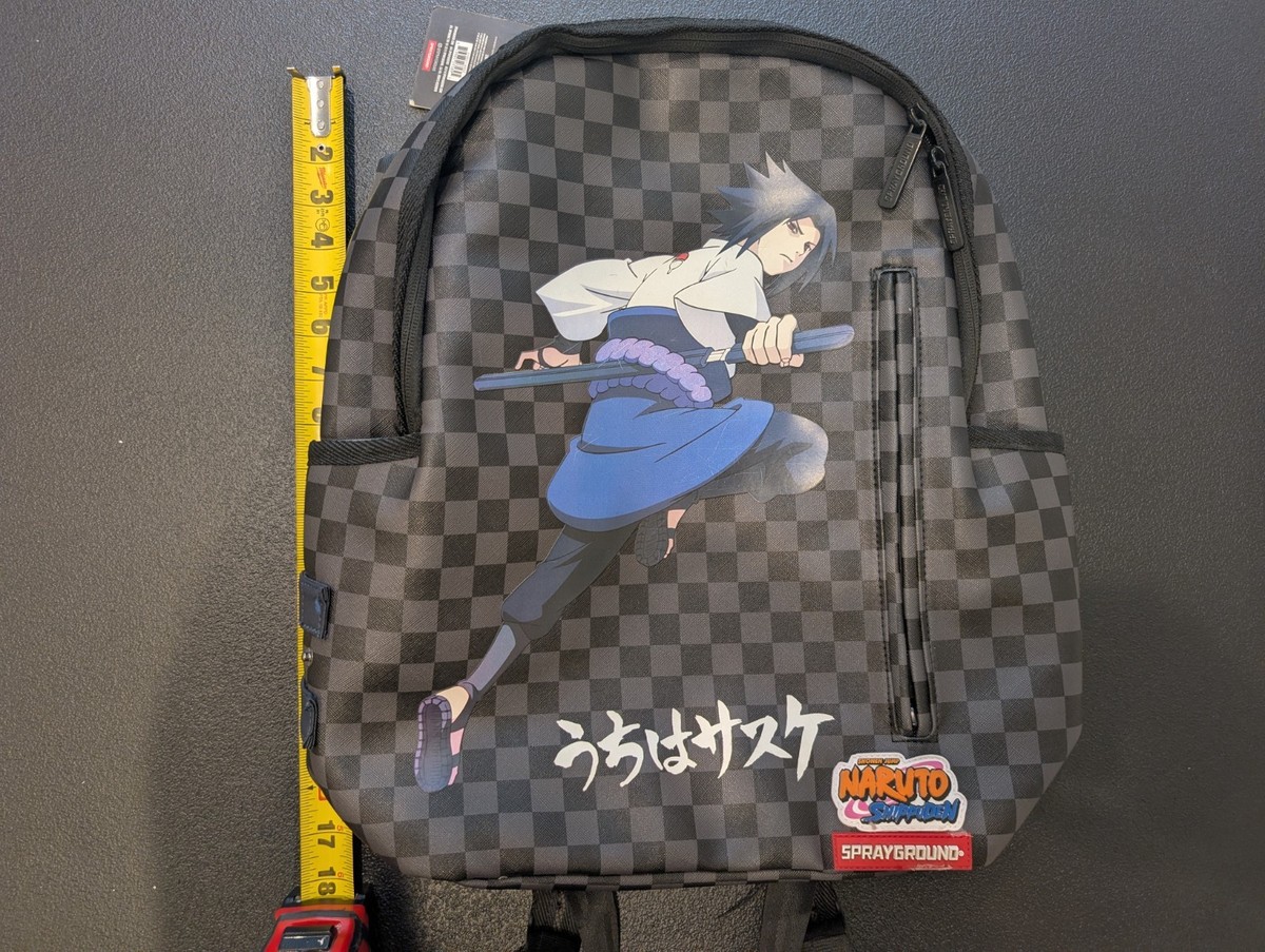 2007 Sprayground Limited Edition NARUTO SHIPPUDEN SASUKE UCHIHA