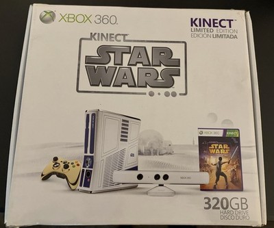 Microsoft Xbox 360 320GB Kinect Star Wars Limited Edition!