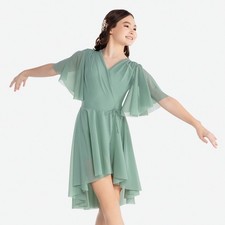 Lot of 3 lyrical dance costumes Revolution RC22724 Sage SA-2, MA-1