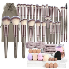 Makeup Brushes 51 Pcs Makeup Kit, Multi-Functional Makeup Tool Set with Makeup B