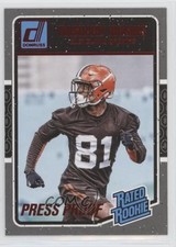 2016 Donruss Rated Rookies Press Proof Red Rashard Higgins #392 0l4h
