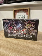 YuGiOh Trading Card Game TCG Legendary Dragon Decks Box Sealed