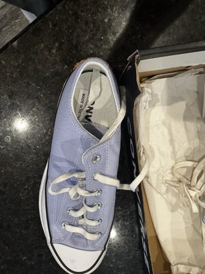 Converse Run Star Hike Low Tops in a lavender canvas
