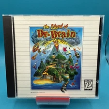 Island of Dr. Brain (PC, 1992) - Disc Only w/ Custom Art, With Booklet