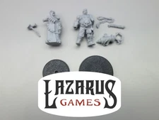 Warhammer 40k Necromunda - Brute Handler & Chem Dealer (unpainted) 