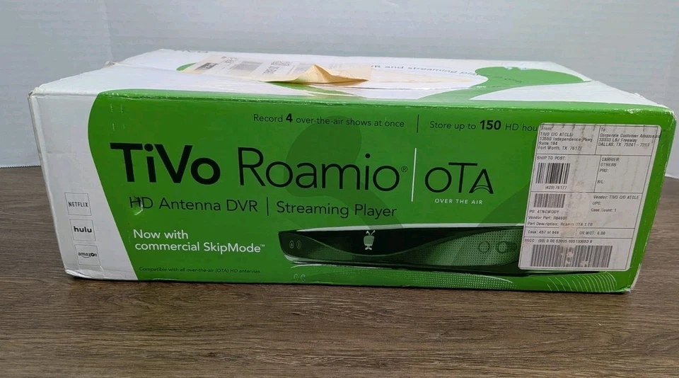 TiVo Roamio OTA 1TB TCD846000 HD-Antenne DVR-Streaming-Player - NEU versiegelt