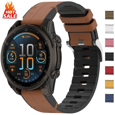 Quick Fit Watch Band for Garmin Fenix 6X 6 7X 7 Pro 8 E EPIX 5 5X Silicone Strap