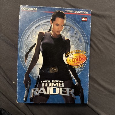 Lara Croft Tomb Raider Powerpack 3 DVD Special Edition Concorde Game Film FSK12