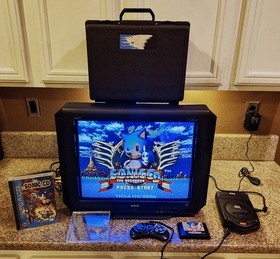 Sega Consoles & Rental Cases Lot of 3  Different Units Fully Complete and TESTED