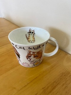 Roy Kirkham Cat Walk große Tasse