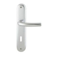 Hoppe Langschildgarnitur TôKyô 1710/273P Alu.F1 OB 72Mm DIN L/R 2804926