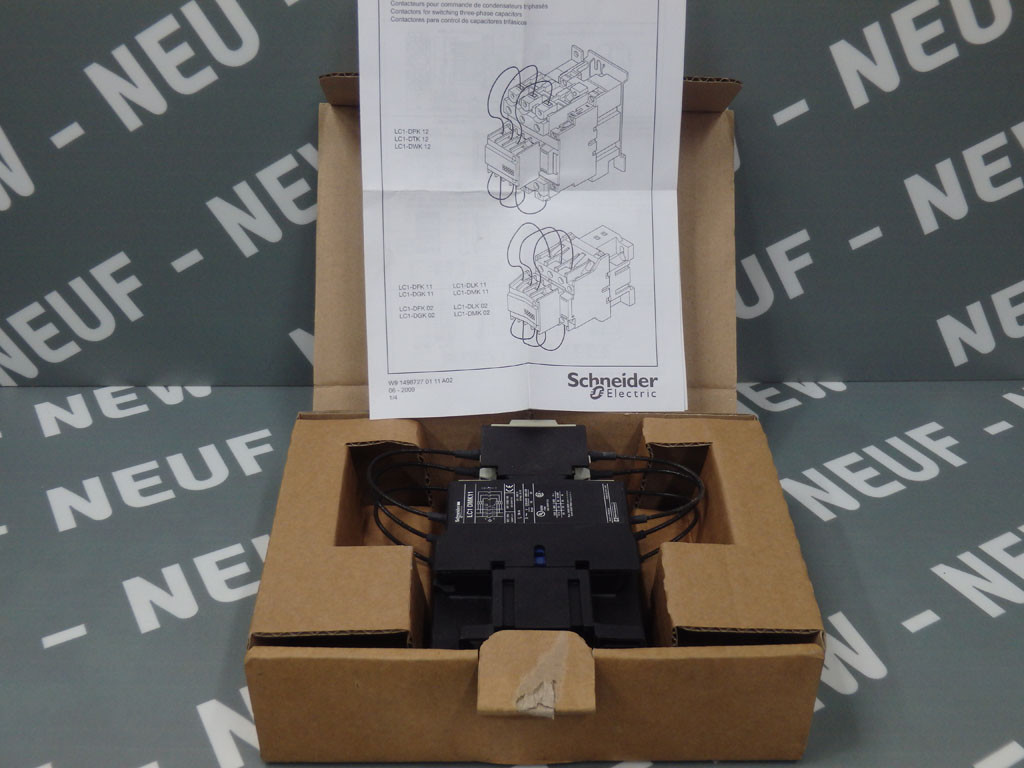 Contacteur robuste LC1DMK11Q7 Telemecanique neuf avec contacts de pre-coupure AC