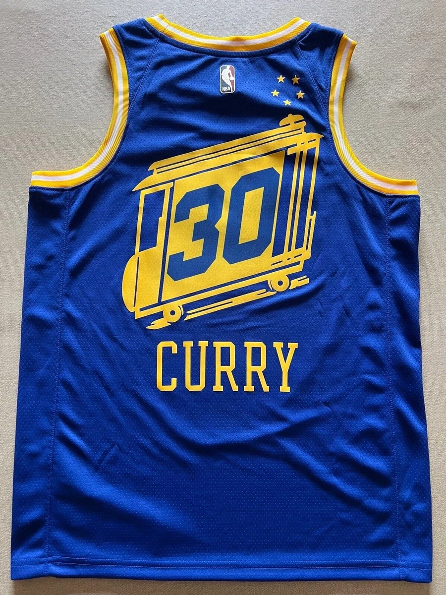 NIKE WARRIORS STEPHEN CURRY MVP JERSEY BQ5410 010 - Shiekh