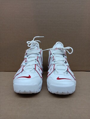 Nike Air More Uptempo (GS) Big Kids' Shoes White-US Size 6.5Y