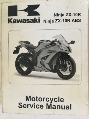 2011 Service Manual ZX1000J ZX-10R Ninja ZX10 ABS 99924-1443-32