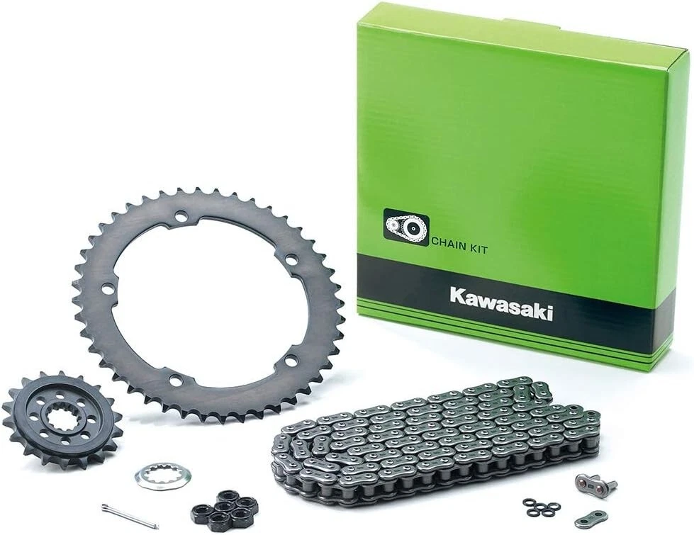 Kawasaki Silver Motorcycle Chains, Sprockets and Parts for sale | eBay