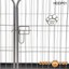 thumbnail 11 - Heavy Duty Cozy Pet Puppy Playpen Run Crate Pen 61cm High Dog Cage - ABS Floor