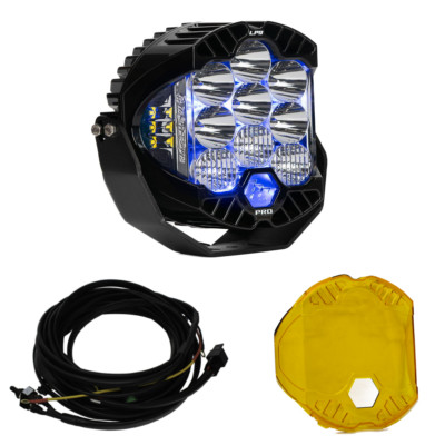 Baja Designs LP9 Pro Driving/Combo LED Light Kit w/ Blue Backlight-Wiring-Guard