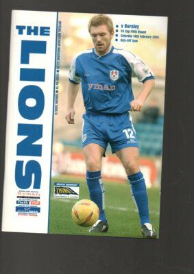 Millwall v Burnley FAC 14.2.2004