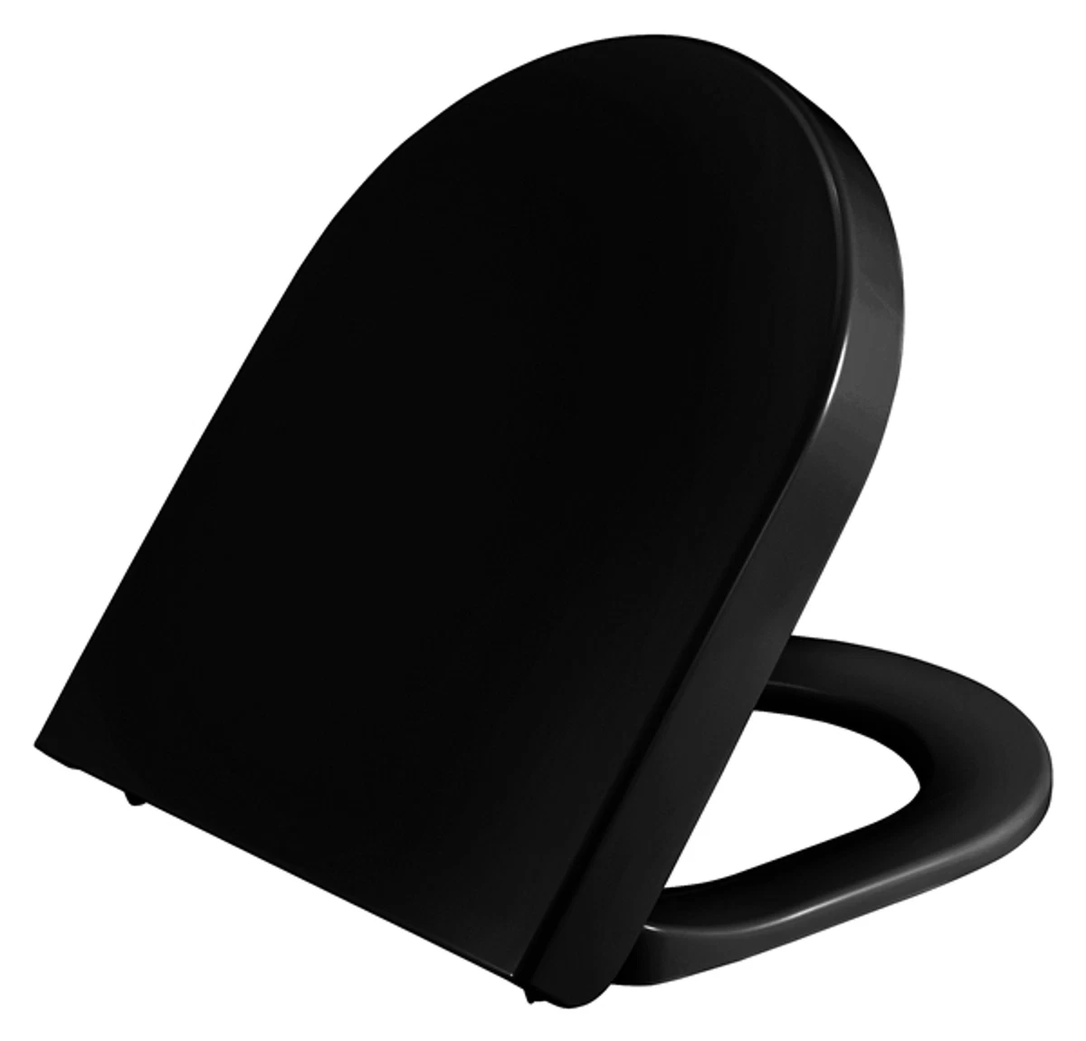 Siège De WC Compatible Villeroy & Boch Tiora Couleur Ebène - Neuf, Avec Charnières Inox