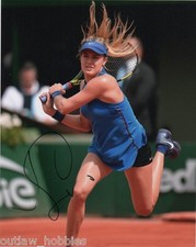 Eugenie Bouchard Autographed Signed 8x10 Photo COA