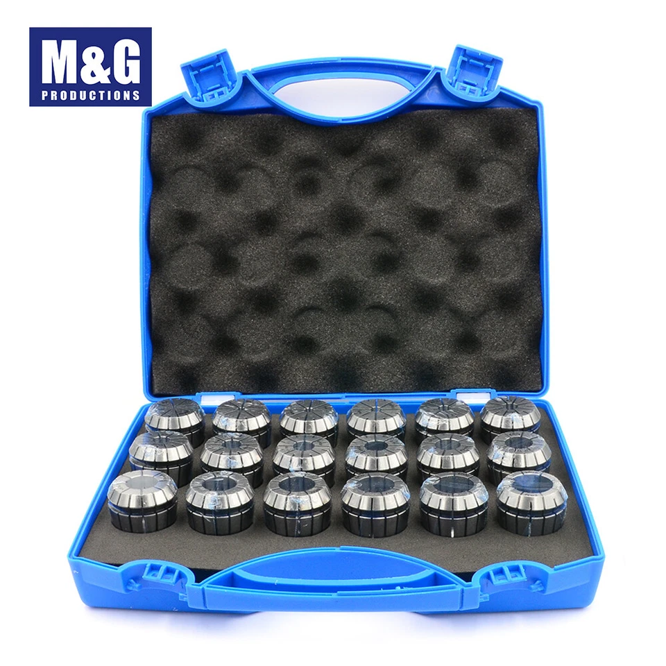 High Precision ER32-K18 ER32 Milling Collet Set，3-20MM by 1MM Tolarence 0.008MM - Image 4 of 4
