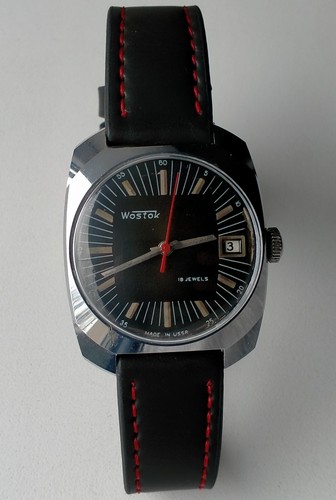Vostok 2214 Modello 661949 Vintage Originale Meccanico Sovietico Classico anni '70 - Foto 2 di 10