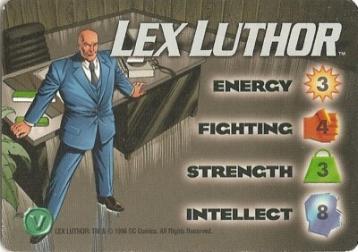 Marvel OVERPOWER Lex Luthor DC character