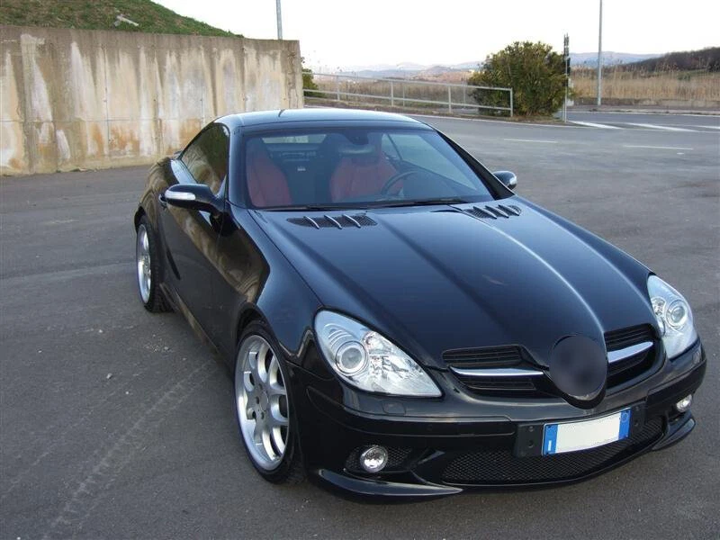 Parrilla delantera plana para Mercedes Benz Clase SLK R171 2004-2008 Pre-Facelift - Imagen 3 de 3