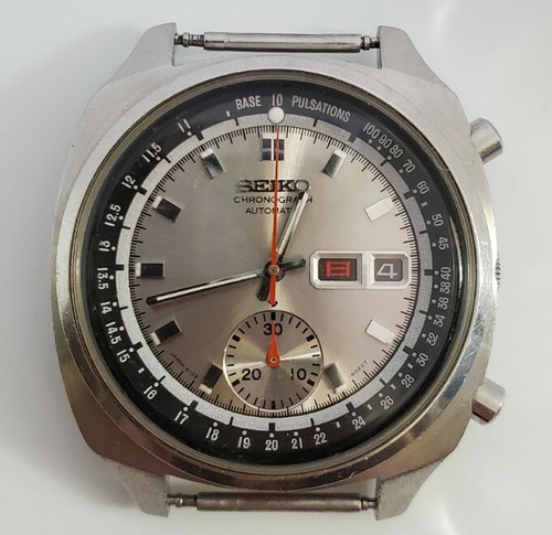 VINTAGE Seiko 6139-6020 DOCTORS CHRONOGRAPH PULSATIONS KANJI DATE WHEEL |  eBay