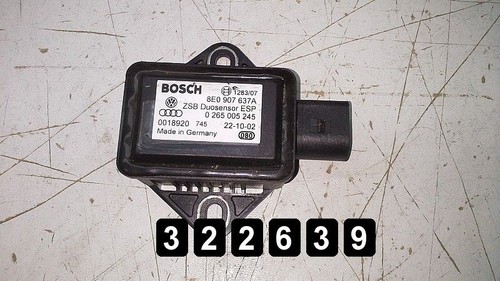 AUDI A4 STEUERGERÄT MODUL SENSOR 0265005245 8E0907637A ORIGINAL BJ 2002